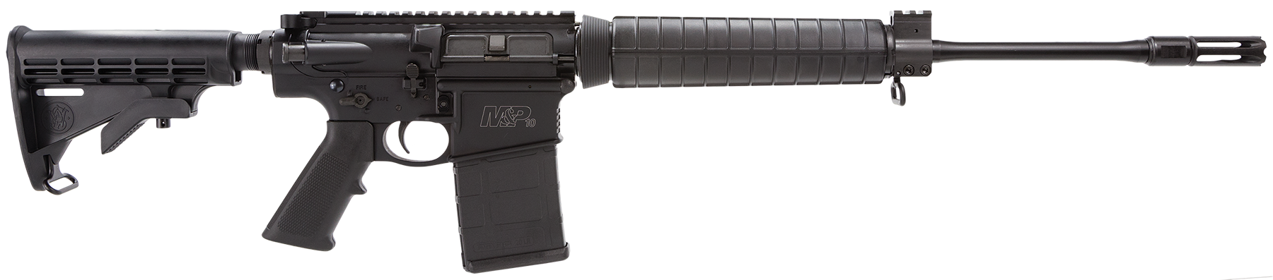 Smith & Wesson(R) - 811308 - M&P10 Optic Ready 308 Win / 7.62 NATO 20+1 18" Semi-Auto Black Rifle