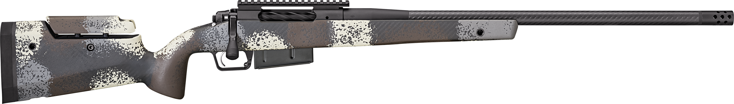 Springfield Armory - BAW924300WMCFDA - Model 2020 Waypoint .300 Win Mag 24 Bolt Action 3+1 Graphite Black Rifle
