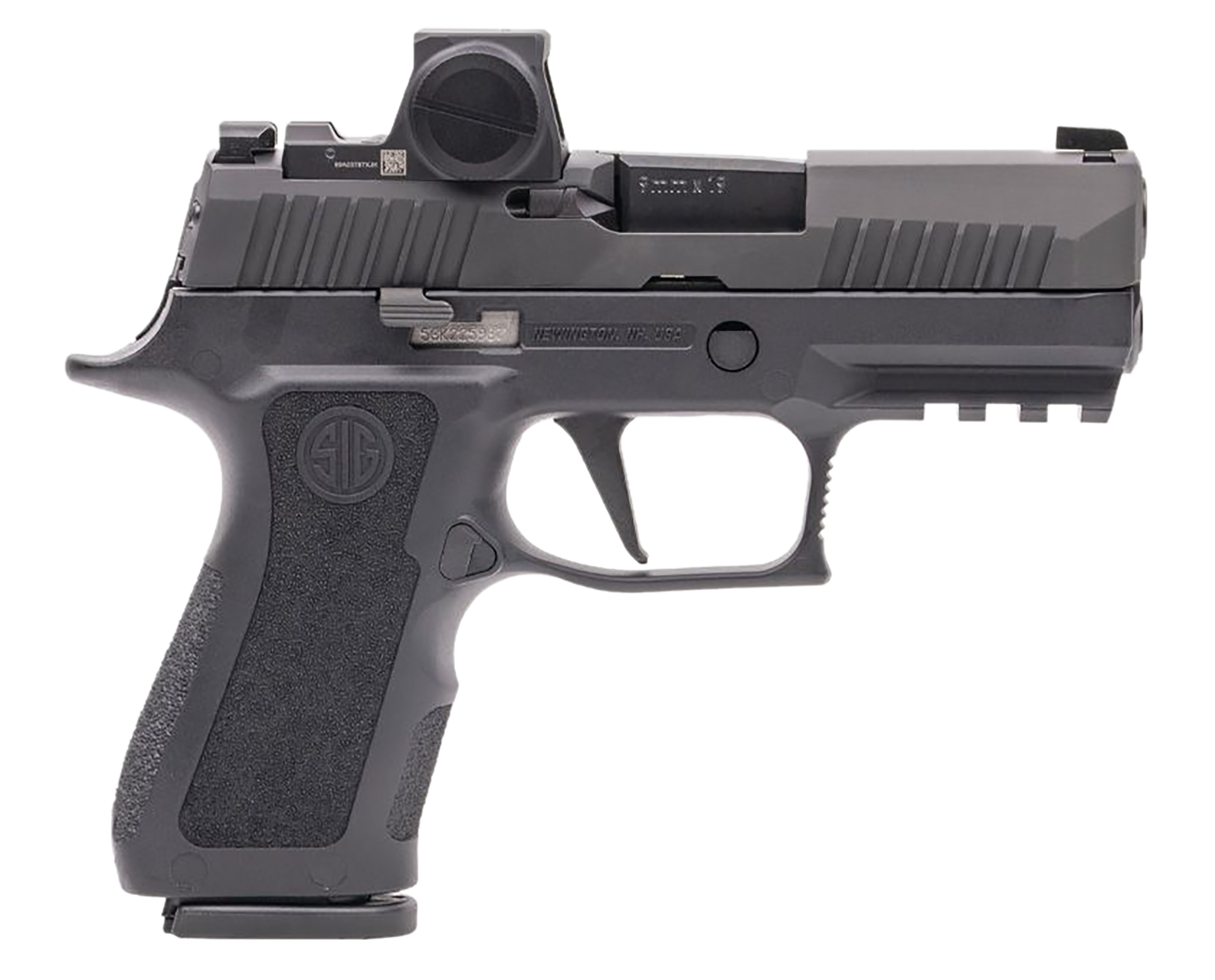 SIG SAUER(R) - 320XC9BXR3RXX10 - P320 XCompact 9mm 3.6" Semi Auto 10+1 Black Pistol