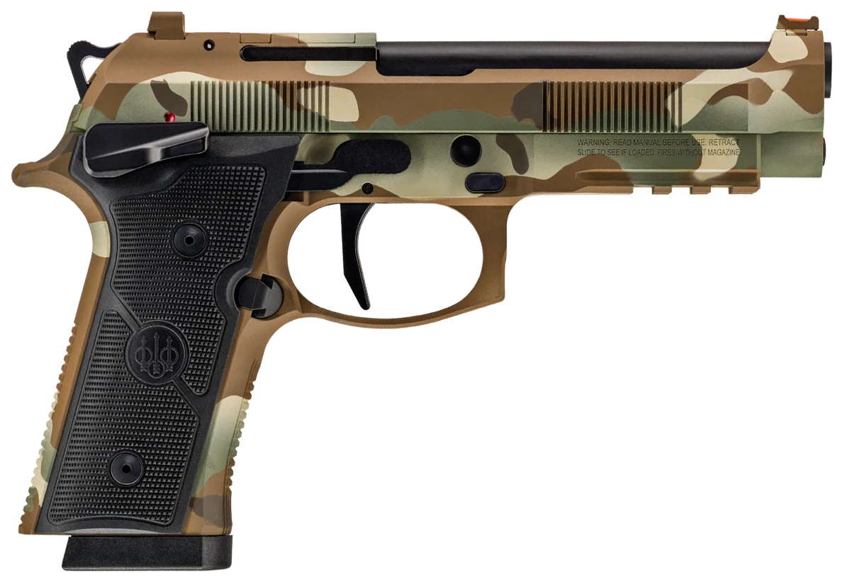 Beretta(R) - SPEC0733A15 - 92XI American Combat 9mm 15+1 4.7" Semi-Auto Multicam Pistol