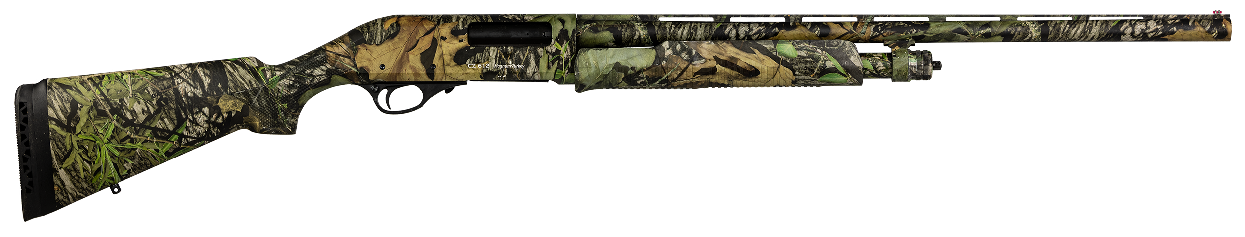 CZ 612 Magnum Turkey 12 Gauge 26 Pump Action 4+1 Natural Camo