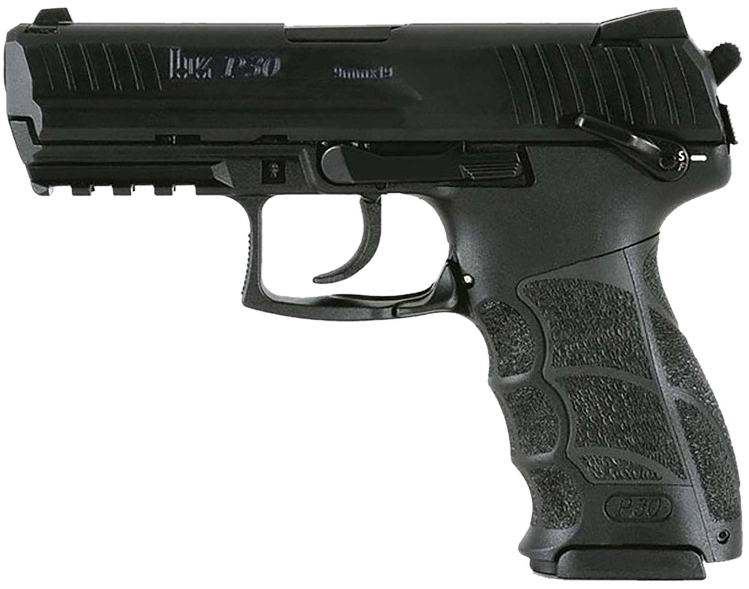 HK - 81001104 - P30S V3 9mm 3.85 Semi Auto 10+1 Black Pistol