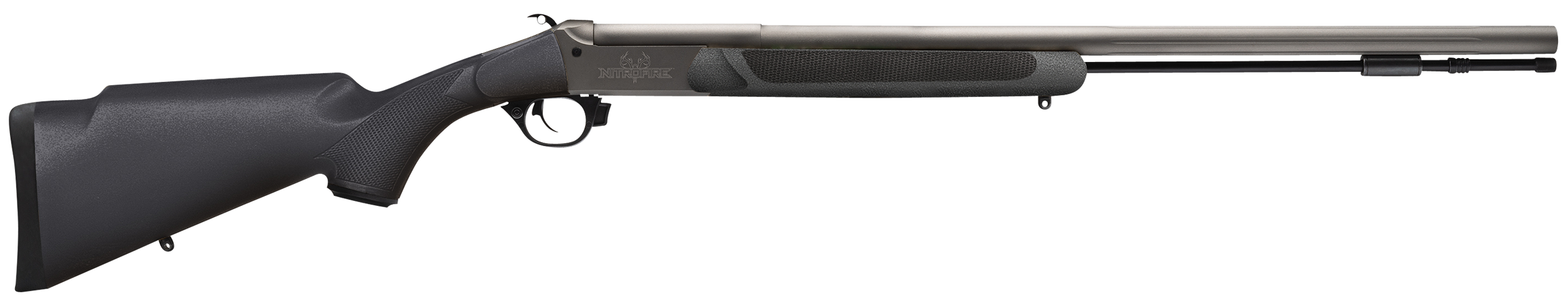 Traditions NitroFire .50 Cal 26 SS Cerakote/Black Syn Rifle