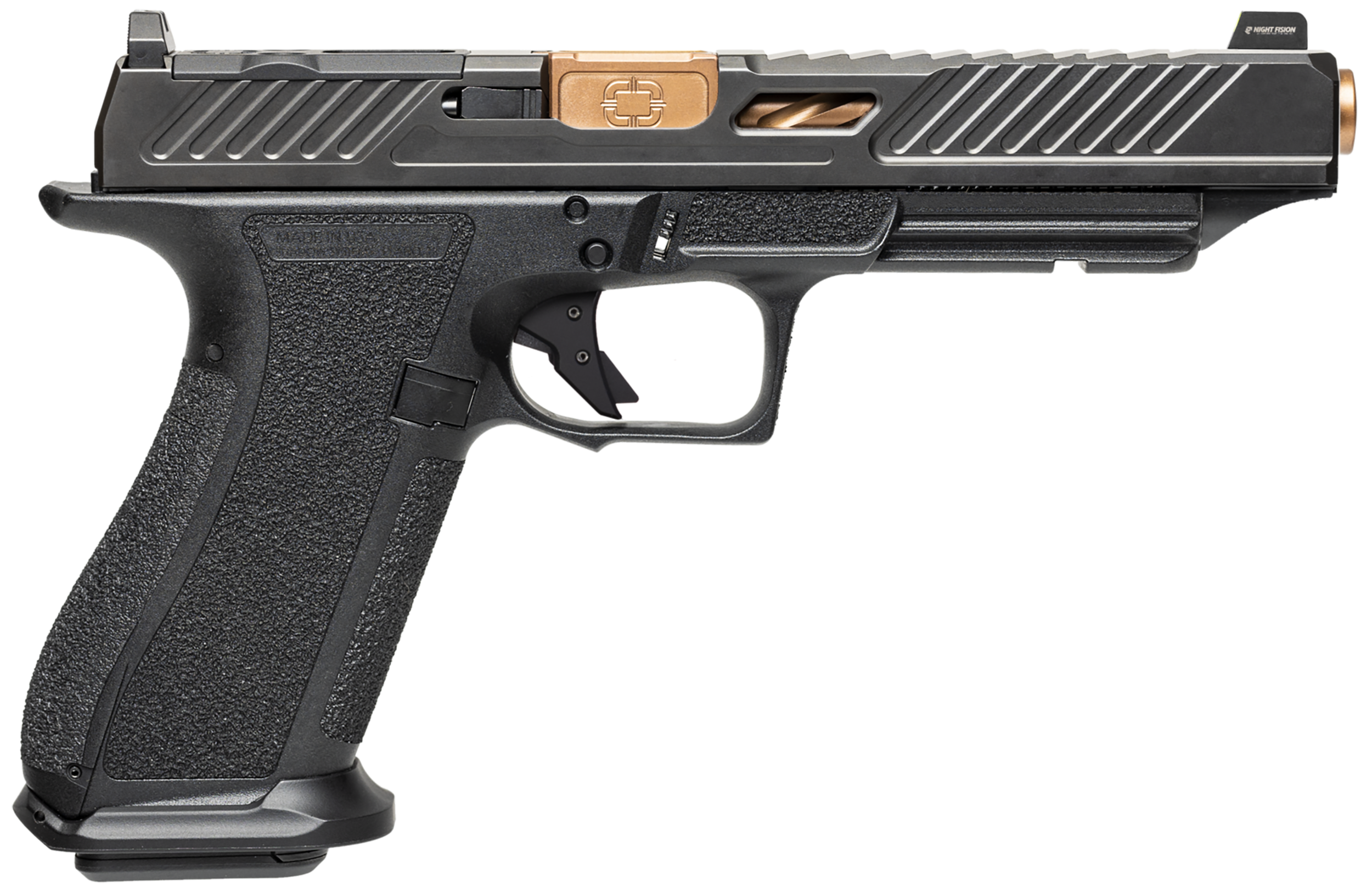 Shadow Systems DR920L Elite 9mm Optic Cut Unthreaded Bronze Barrel