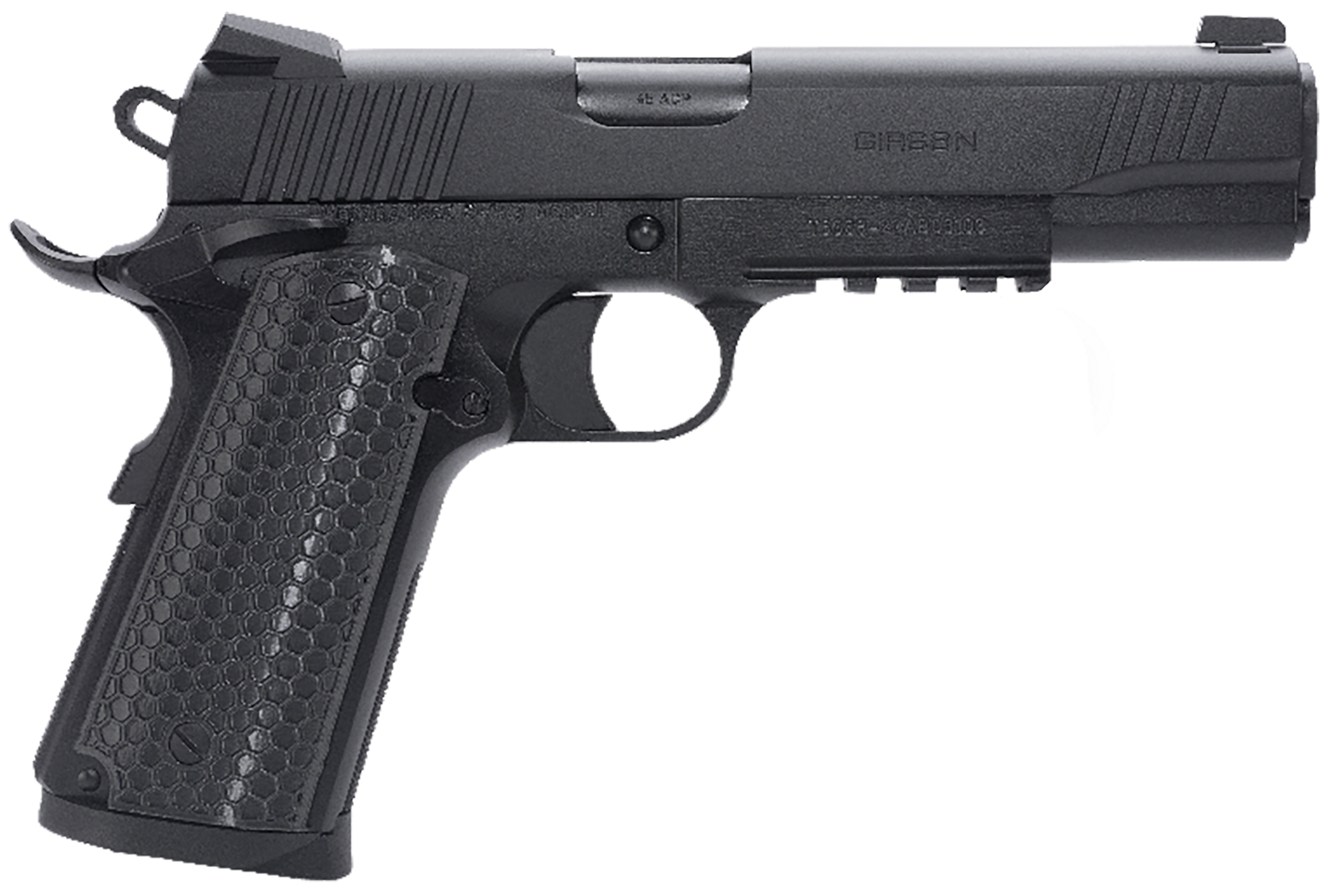Girsan MC1911 S 9mm 5 9+1 Black Steel Black Polymer