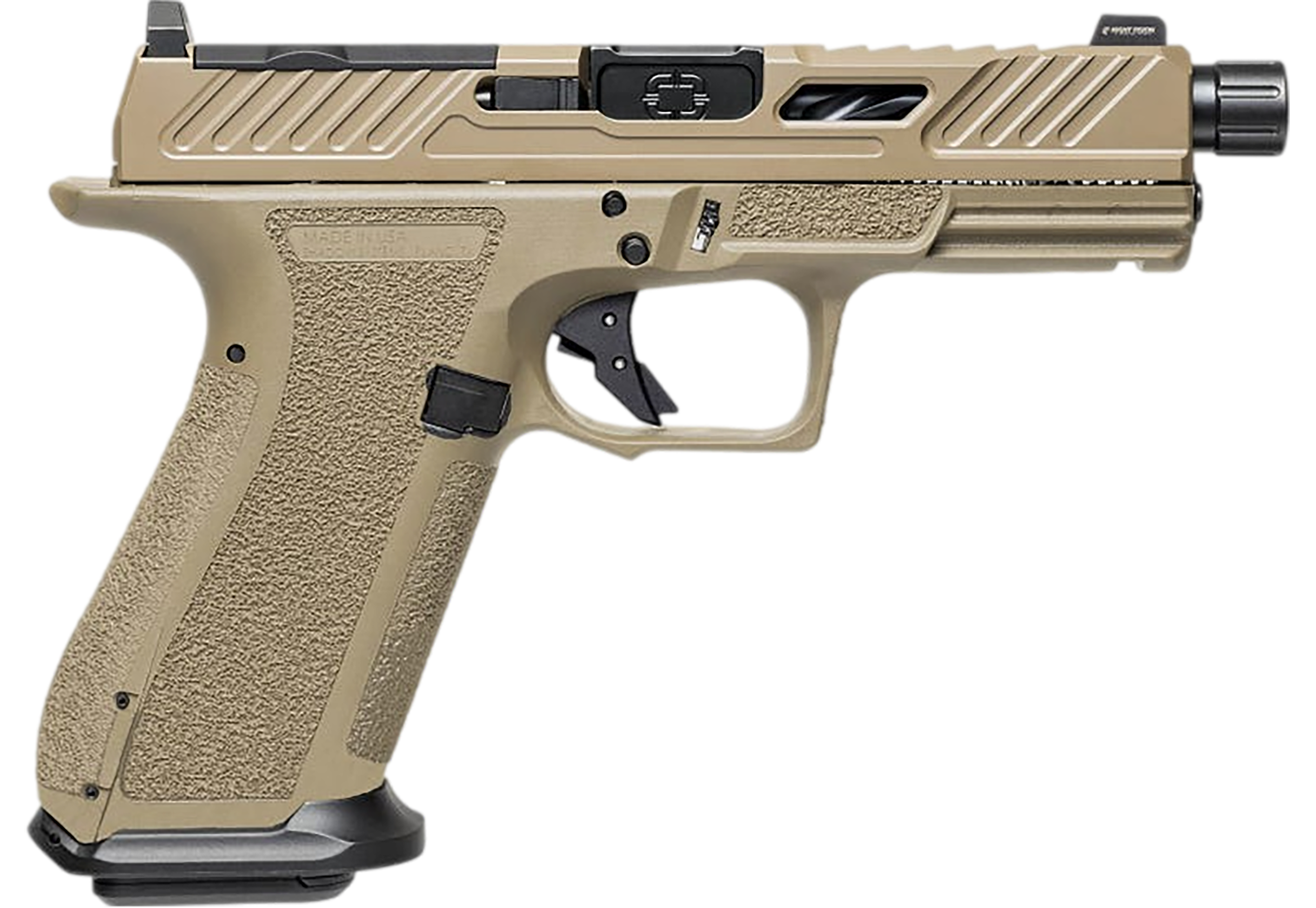 Shadow Systems XR920 Elite FDE 9mm Optic Cut Threaded Barrel