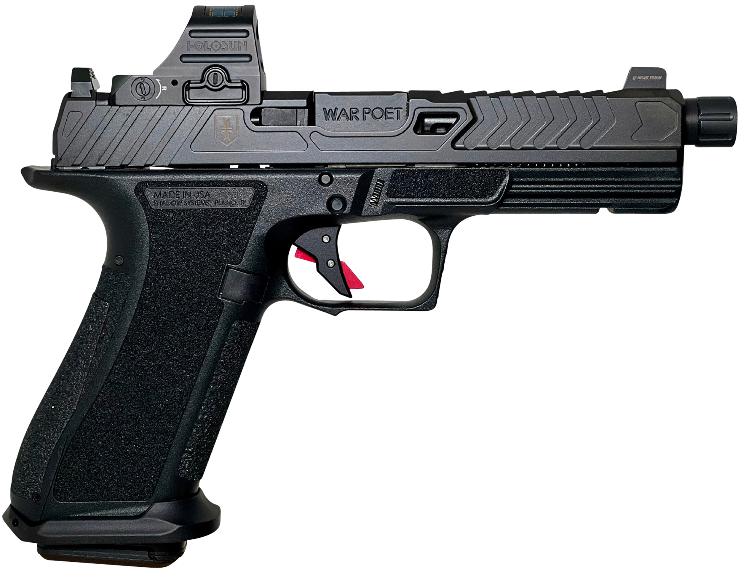 Shadow Systems DR920 9mm 5 17+1 Black Optic Cut Tritium Sights
