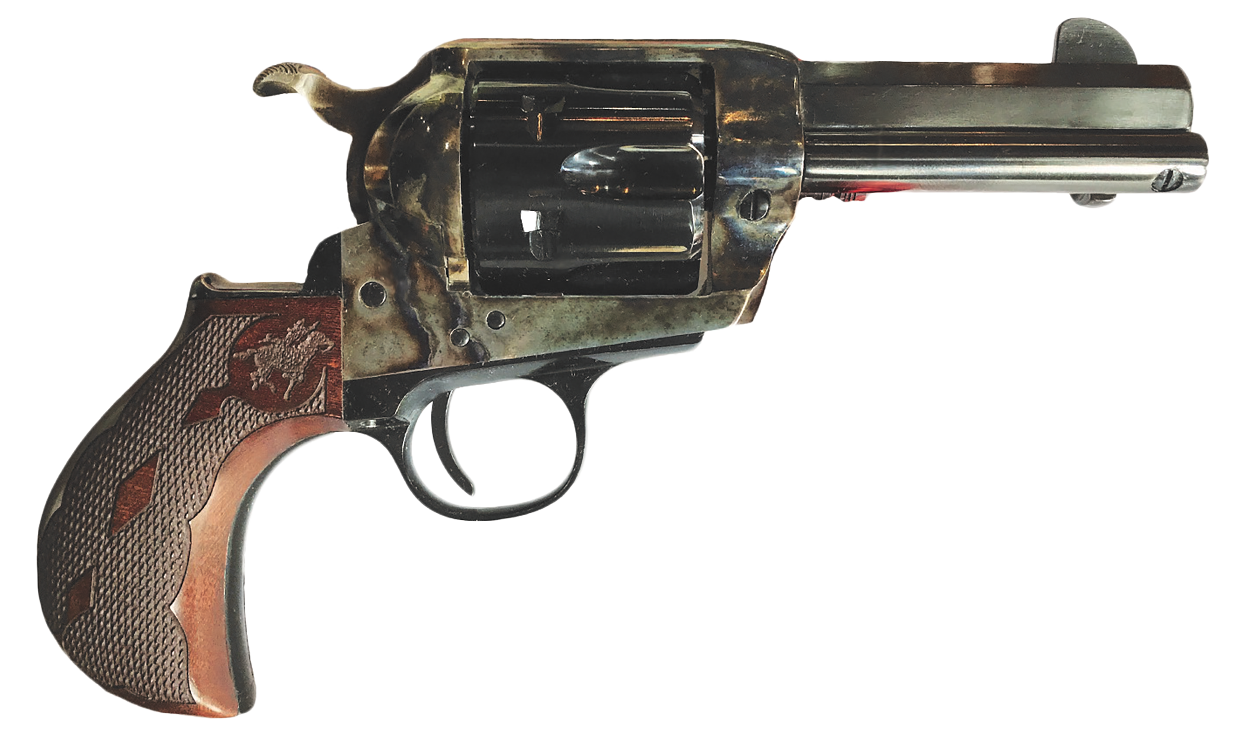 Cimarron El Malo 2 Birdshead 3.5 .45 LC Revolver