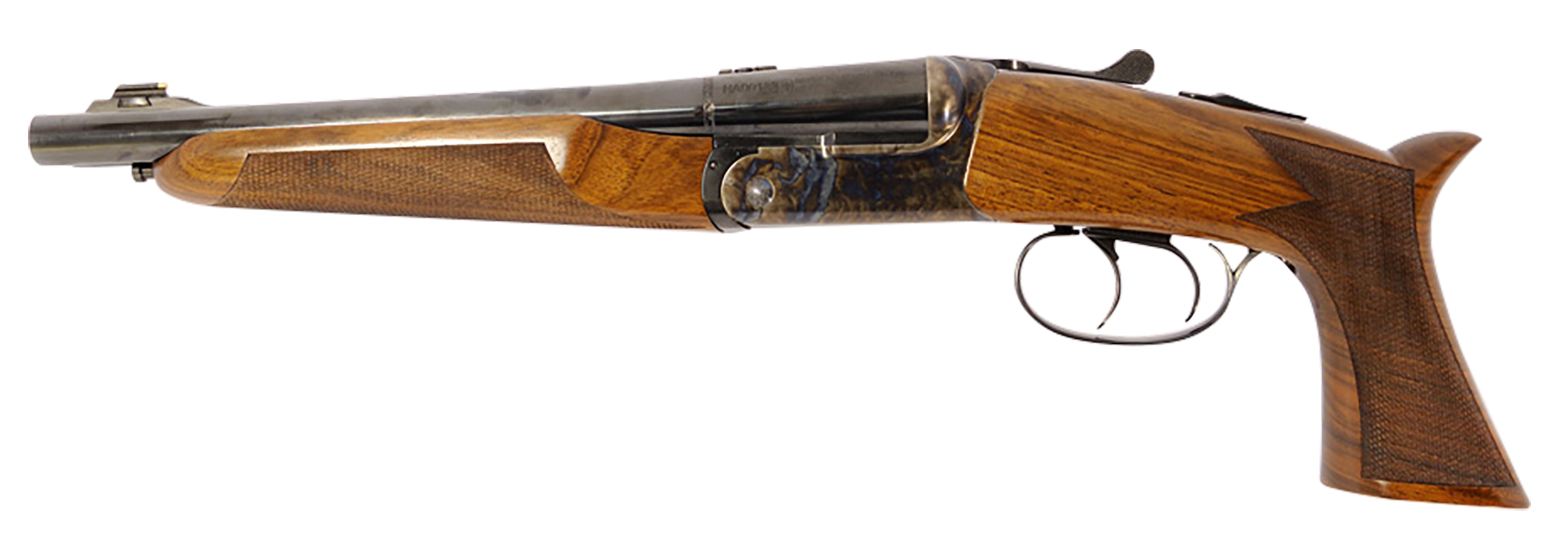 Pedersoli Howdah Blued Walnut Double Trigger 10.25 45LC/410 Shotgun