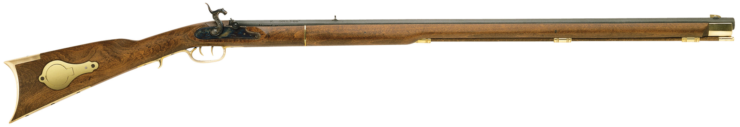 Traditions Deluxe Kentucky Rifle 50 Cal Percussion 33.5 Barrel Hardwood
