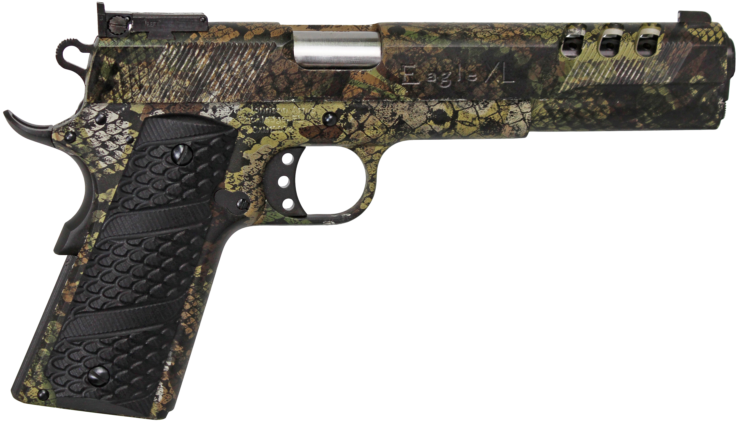 Iver Johnson Eagle XL10P 10mm 6 8+1 Swamp Snake Steel