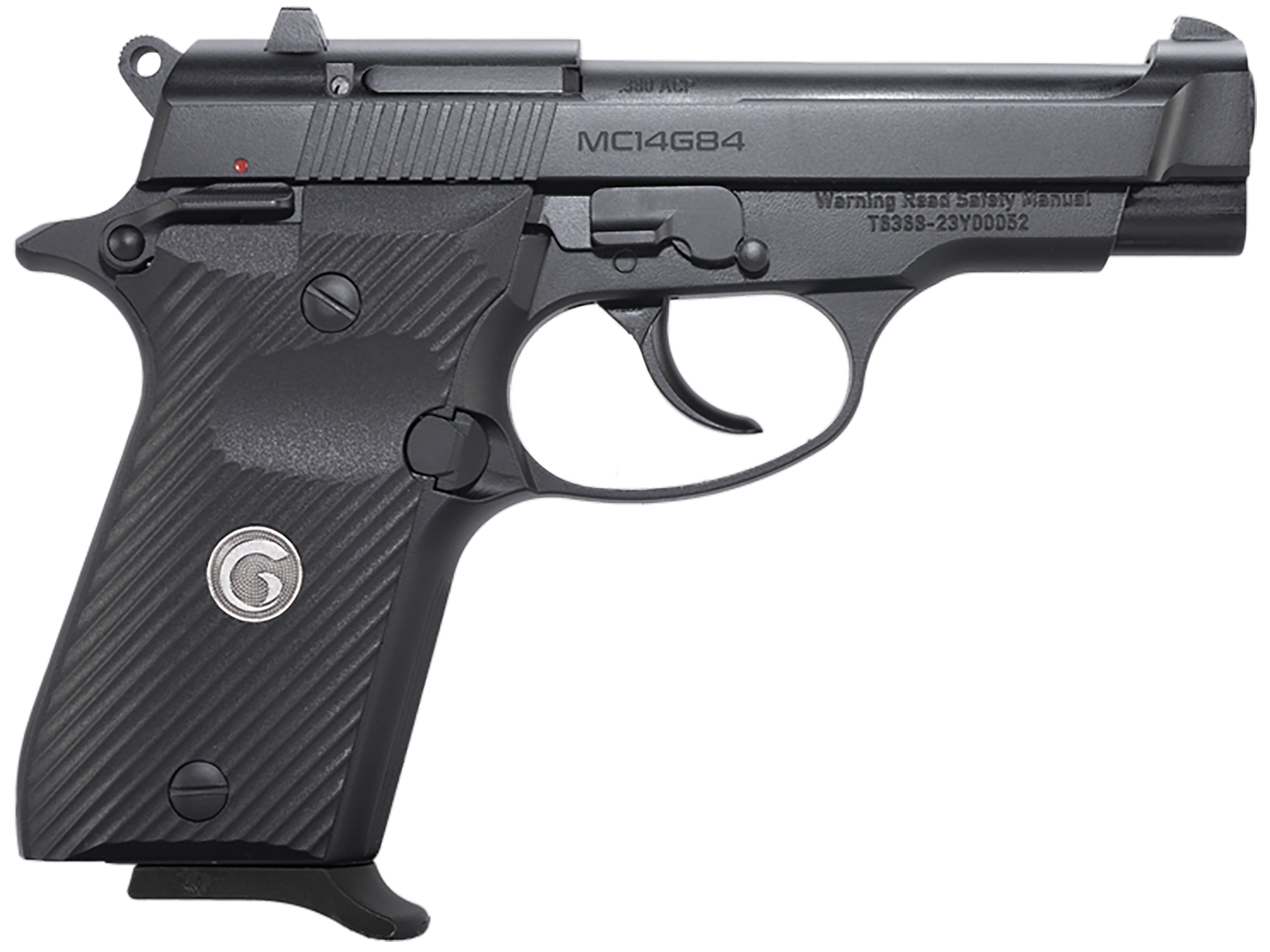 EAA Girsan MC14G 380 ACP 3.80" 13+1 Black Steel