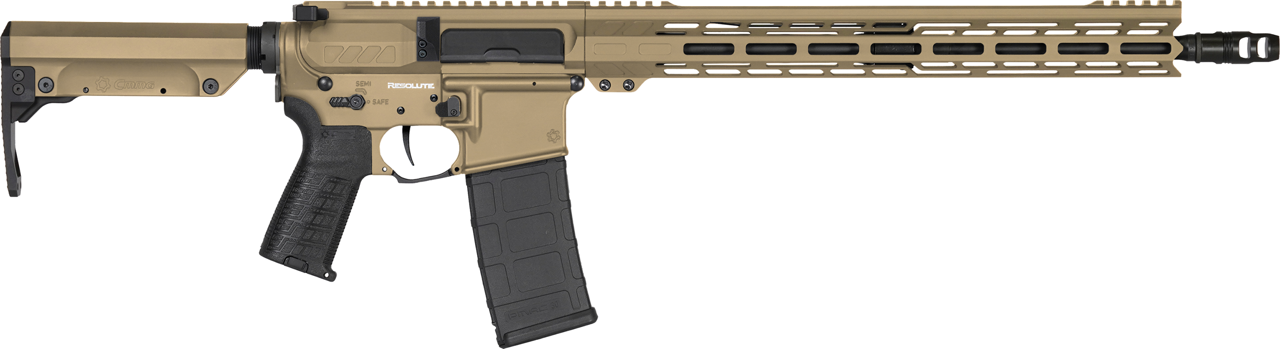 CMMG Resolute MK4 300BO 16.1 30+1 Brown Aluminum