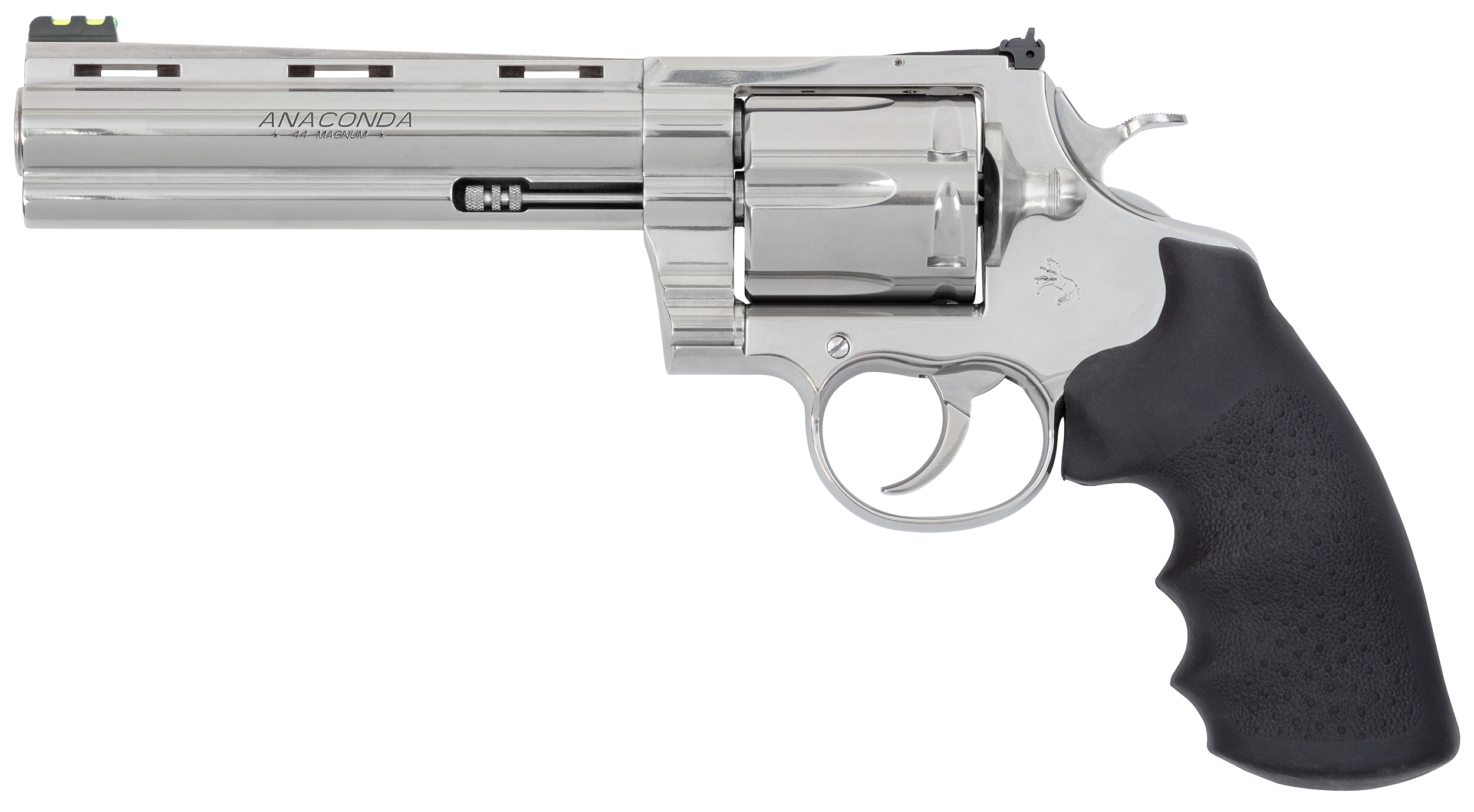 Focolt Anaconda 44MAG 6" Stainless Steel Adjustable Sight Rubber Green