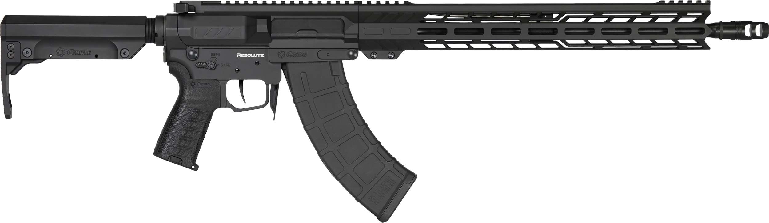 CMMG Resolute MK47 7.62x39mm 16.1 30+1 Black Aluminum
