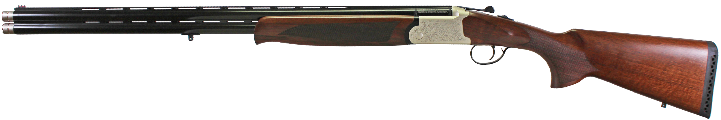 Iver Johnson 600LW Over/Under 20GA 3 Shotgun Silver/Black Walnut 28 VR CT-5
