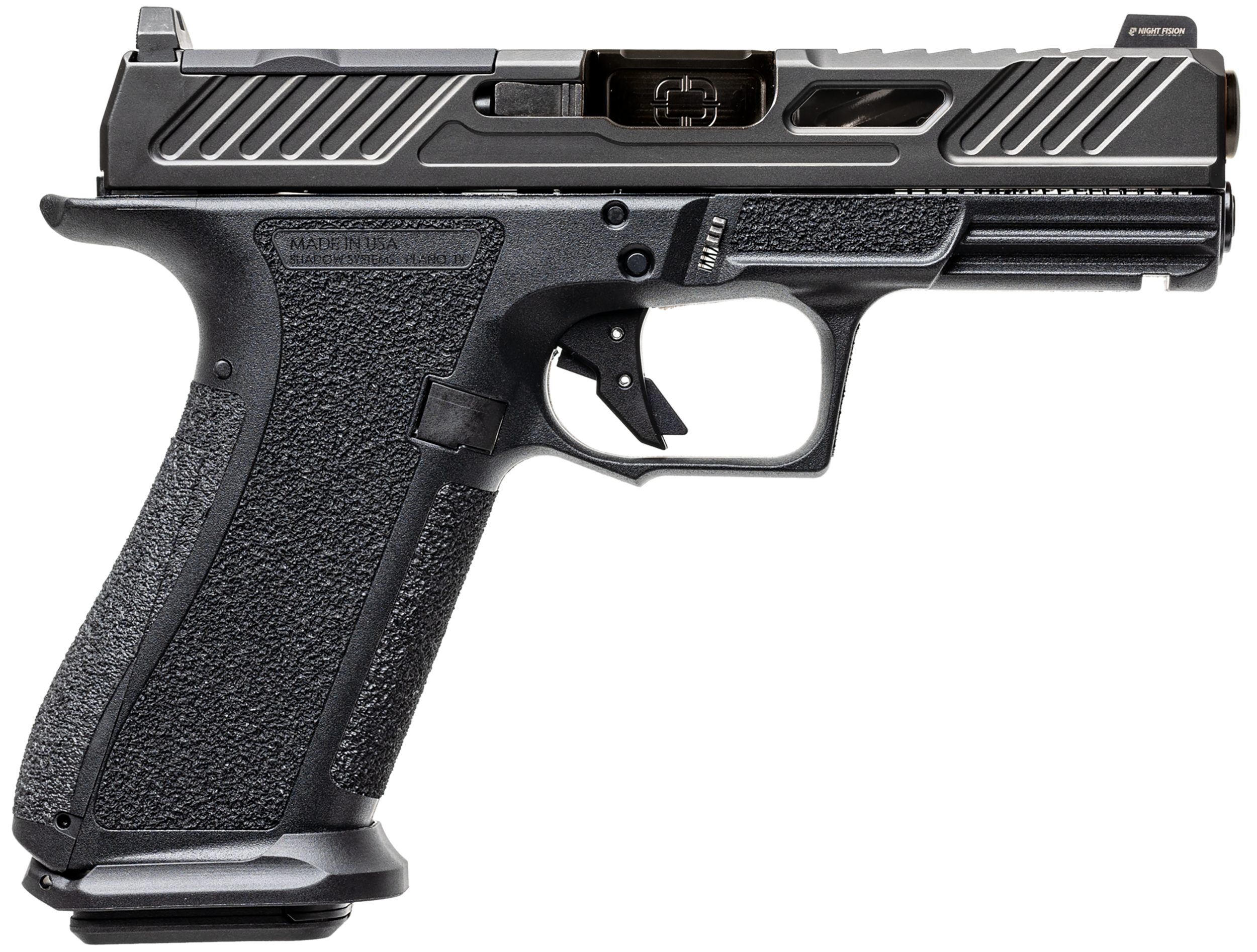 Shadow Systems XR920 9mm 4 17+1 Black Optic Cut Night Sights
