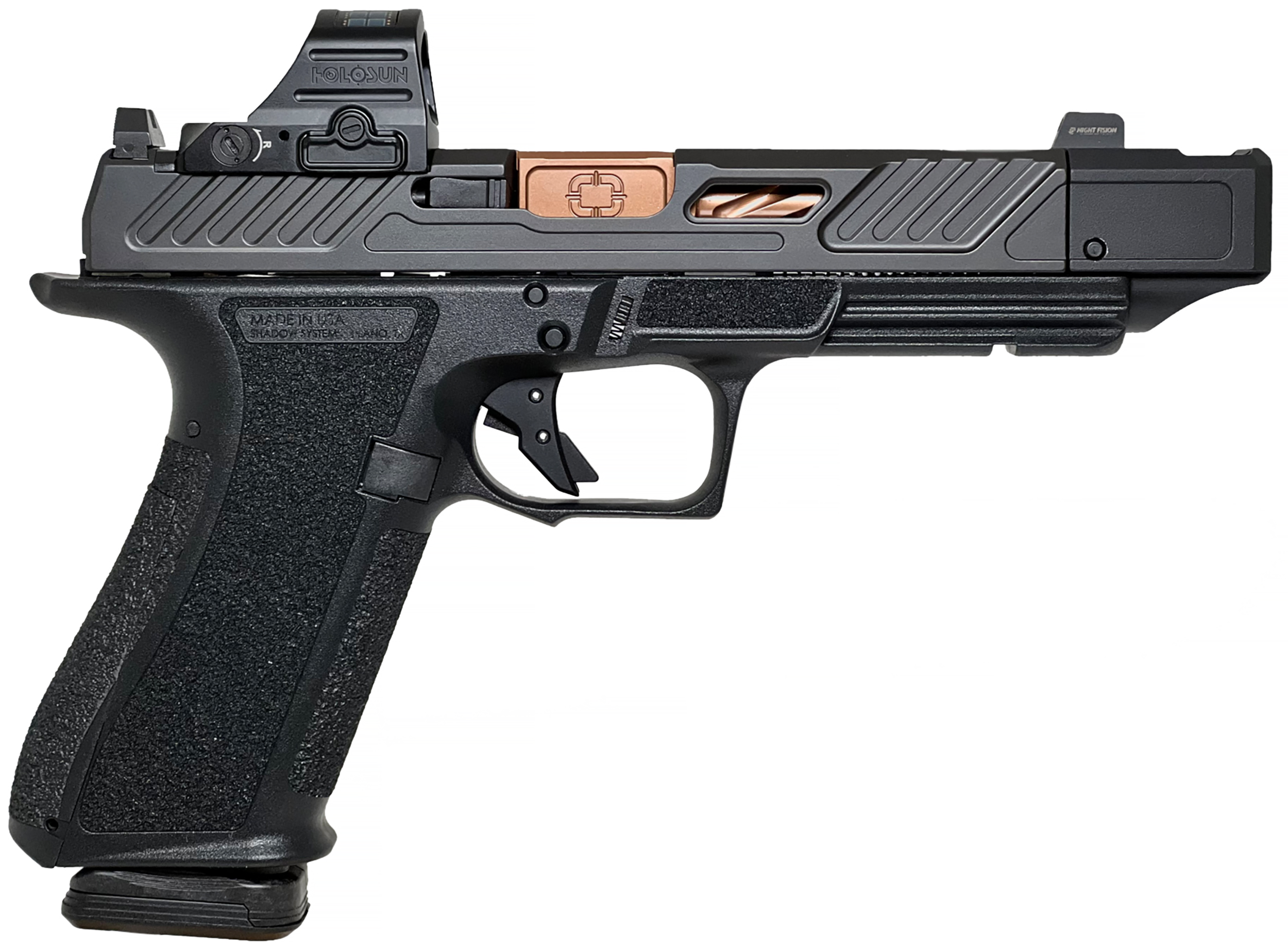 Shadow Systems DR920P 9mm 4.60 17+1 Black Tritium Sights