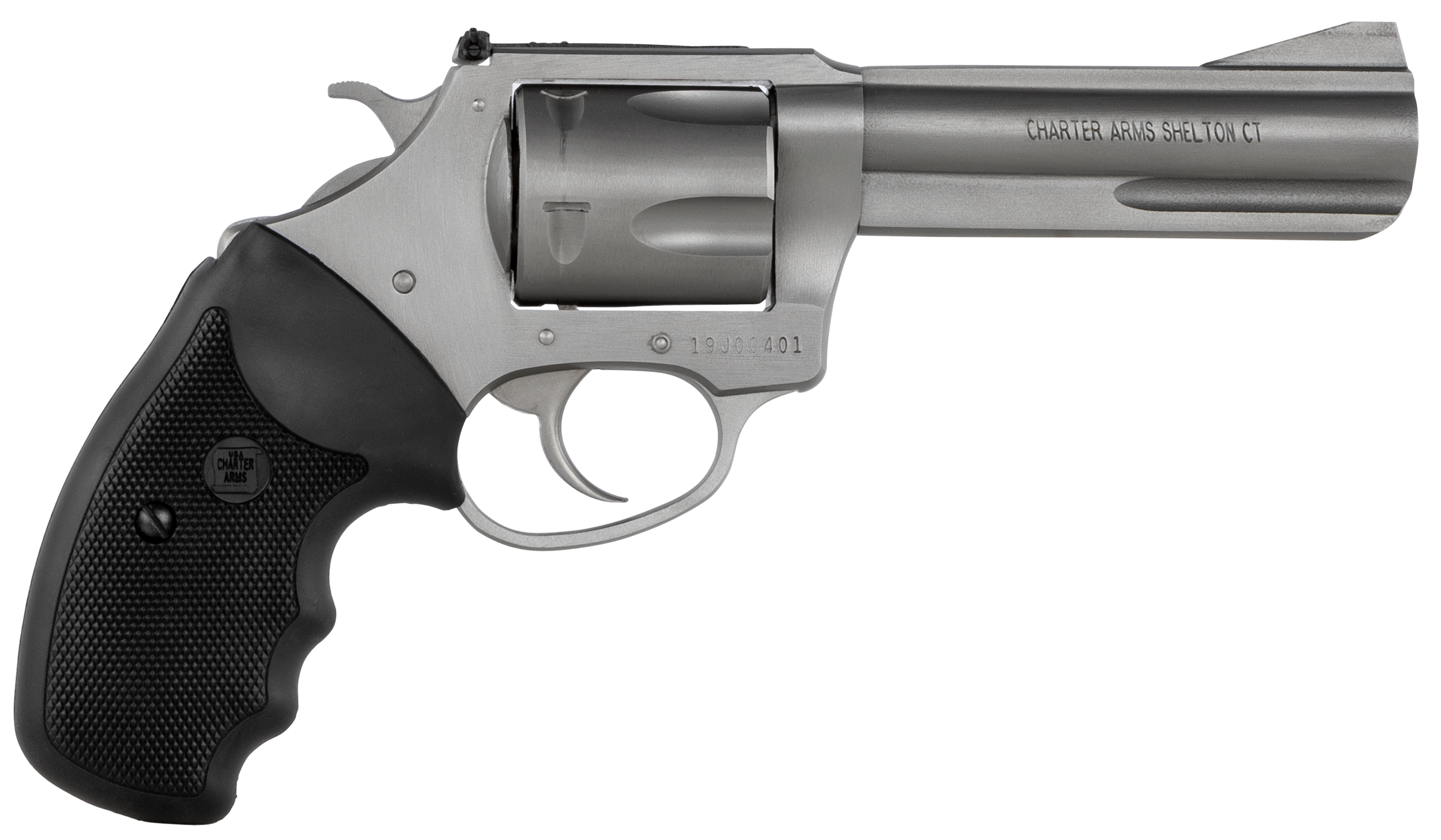 Charter Arms Pitbull 40 S&W 4.20 5-Shot Matte Stainless