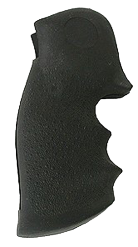 Hogue Black Rubber OverMolded Grip for Colt Python