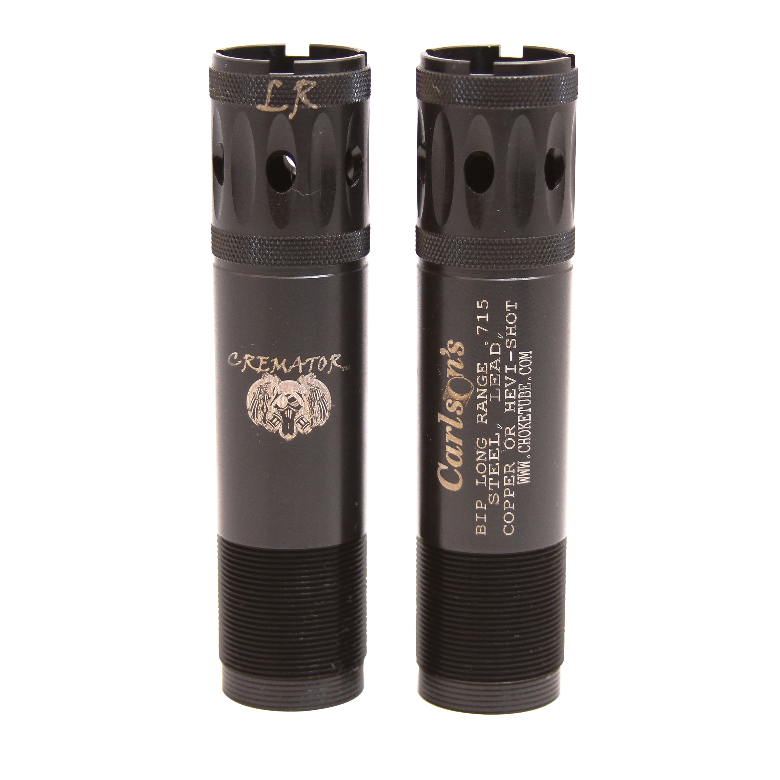 Carlson's Choke Tubes Cremator 12 Gauge Long Range Browning Invector Plus Ported Waterfowl Choke Tube, Black - 11527