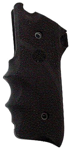 Hogue Black Rubber Grip with Finger Grooves for Ruger MK II III