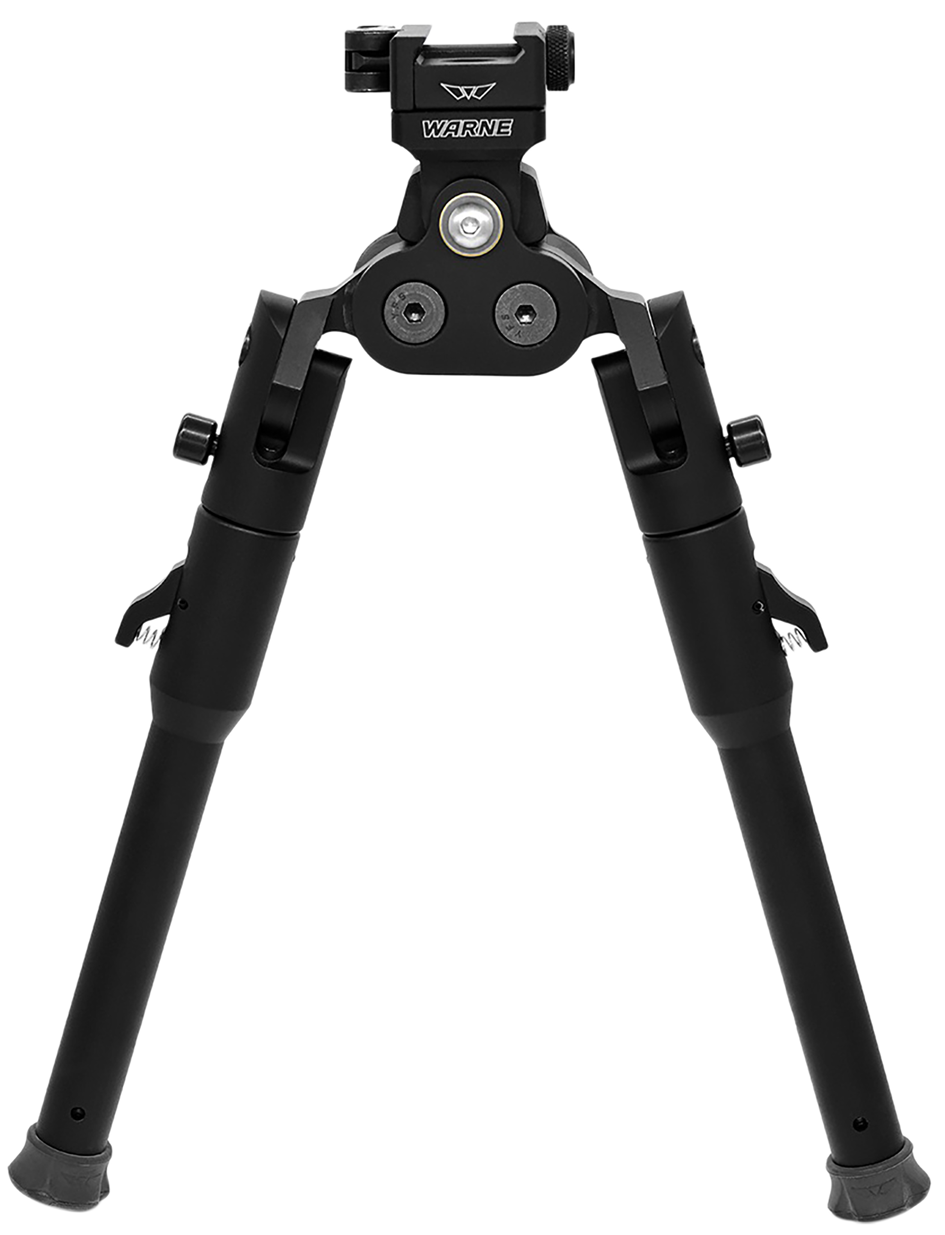 Warne Skyline Pro Bipod Black Anodized with Lite Legs