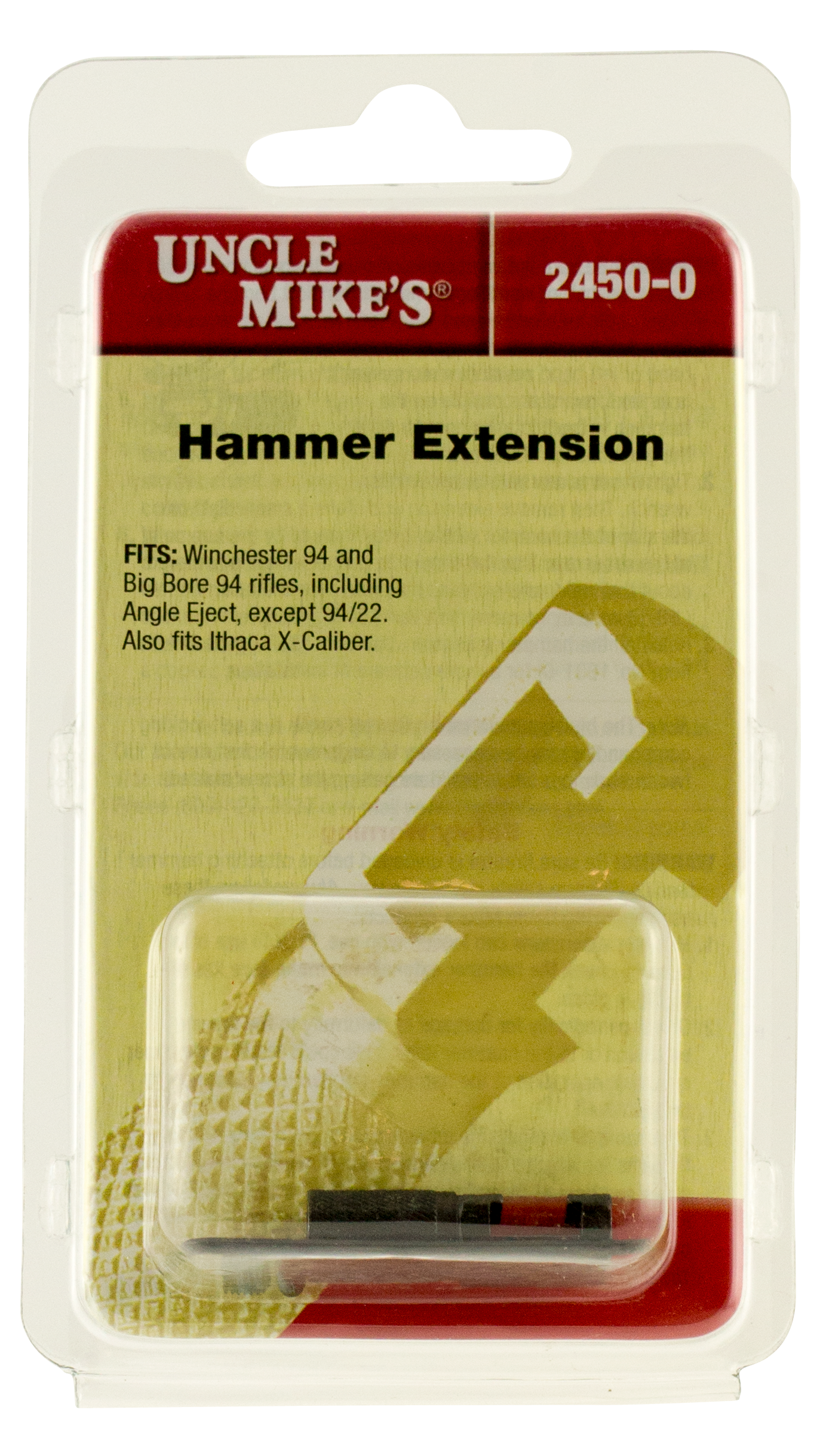 Uncle Mikes Steel Hammer Extension for Ruger and H&R Rifles