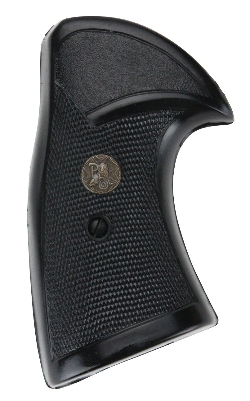 Pachmayr Black Rubber Checkered Grip for SW KL Frame