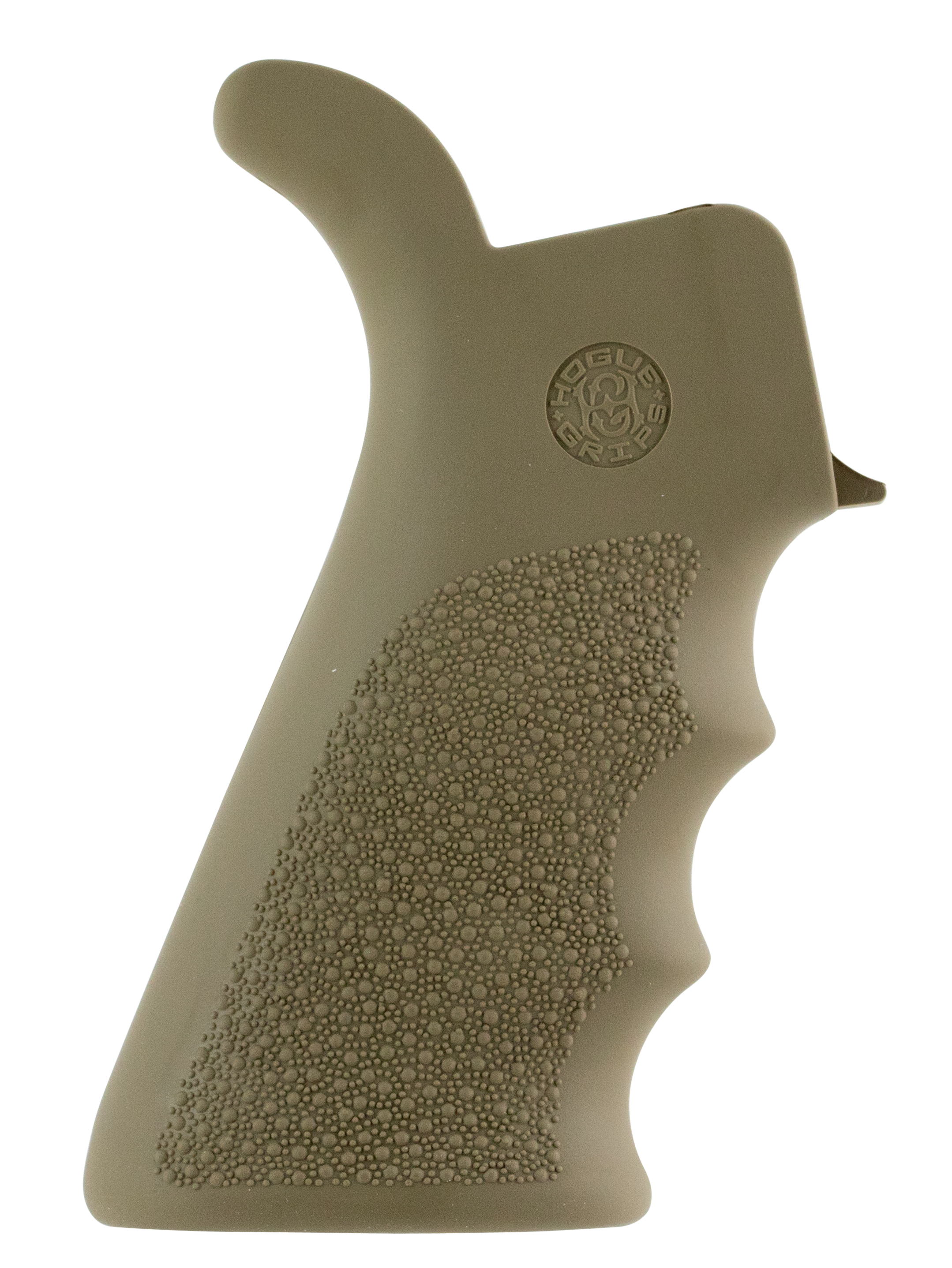 Hogue OverMolded Desert Tan Rubber Grip for AR15 M16