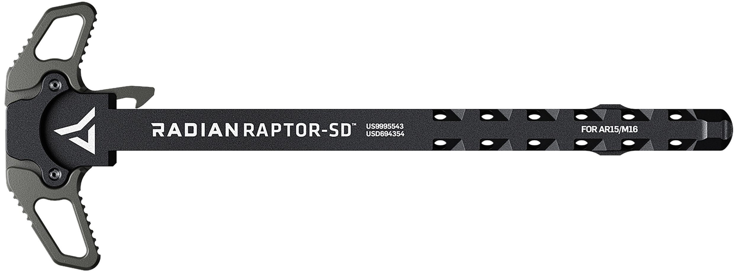 Radian Weapons Raptor SD Gray Ambi Charging Handle AR15