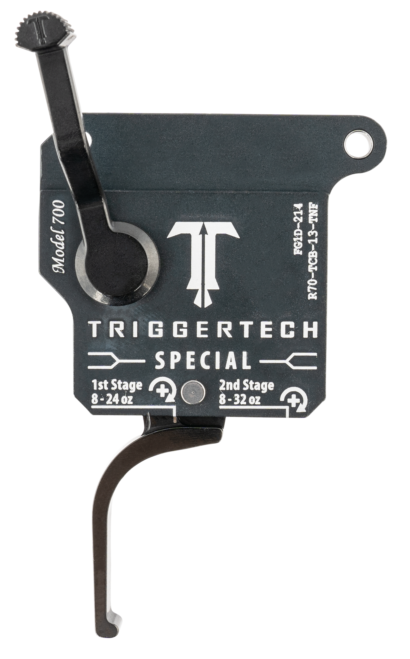 TriggerTech Remington 700 Two-Stage Trigger Matte Gray/Black
