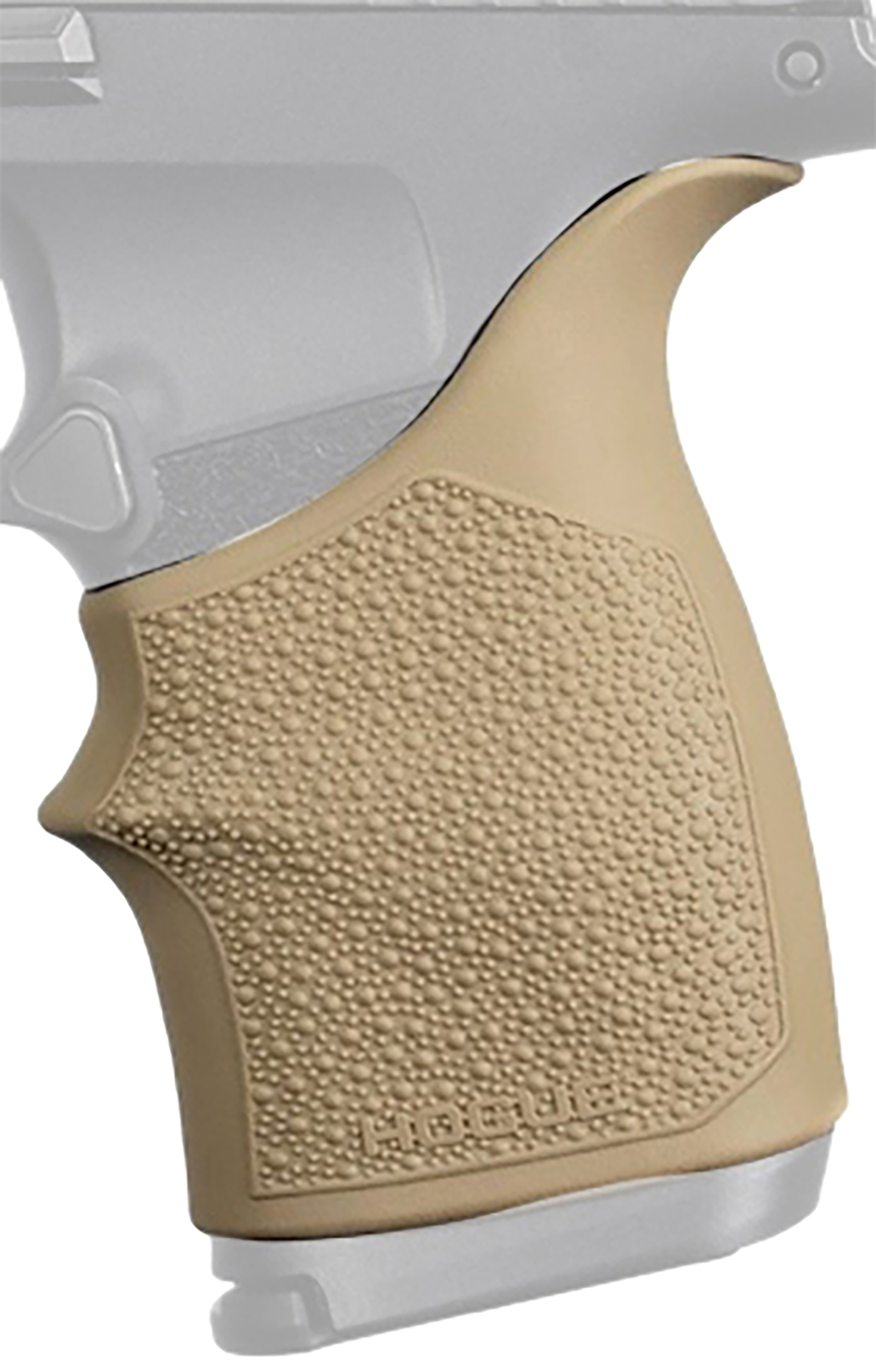 Hogue Rubber Grip Sleeve Beavertail for Sig Sauer P365XL FDE