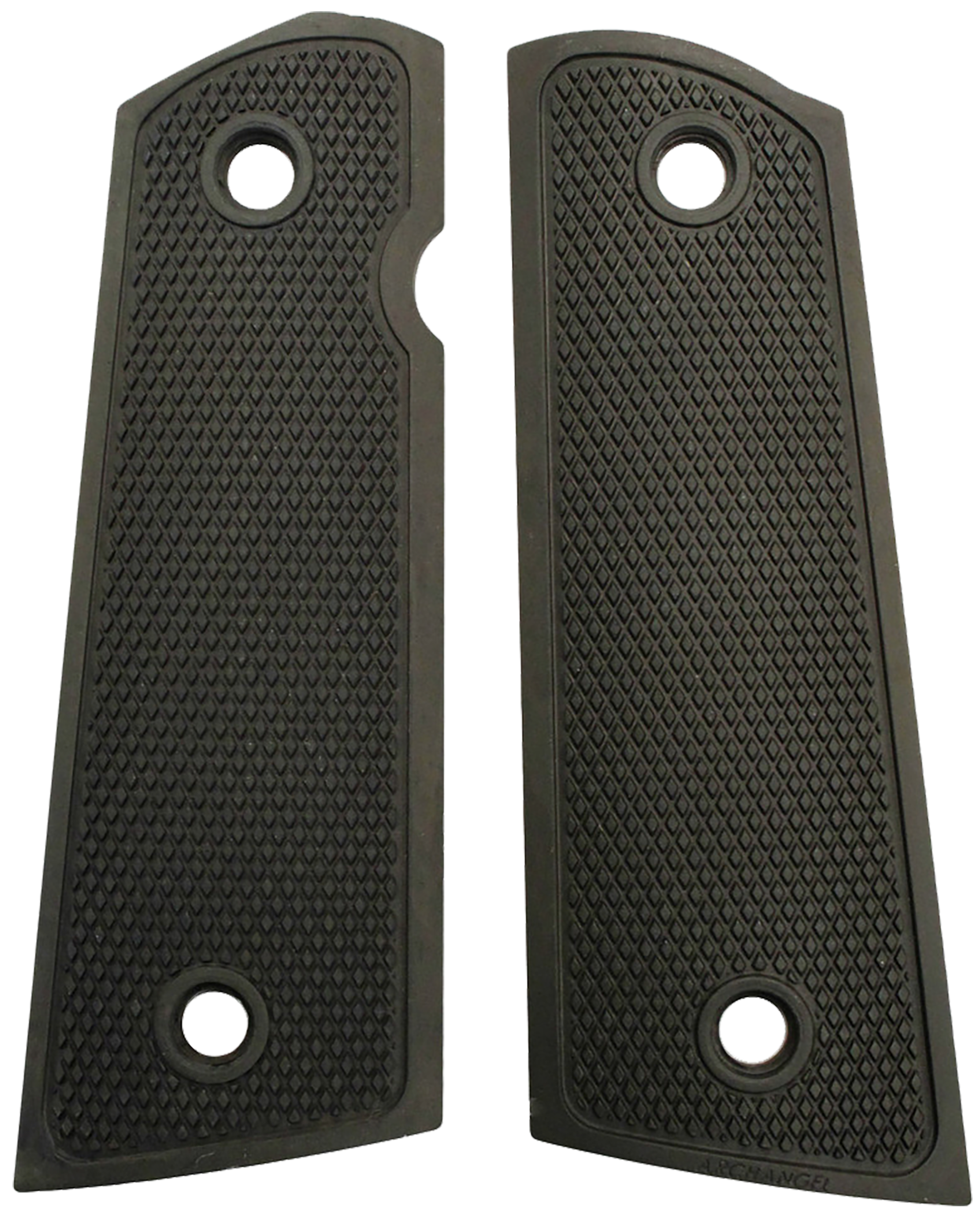 ProMag Archangel Aluminum 1911 Grip Panels Black Anodized