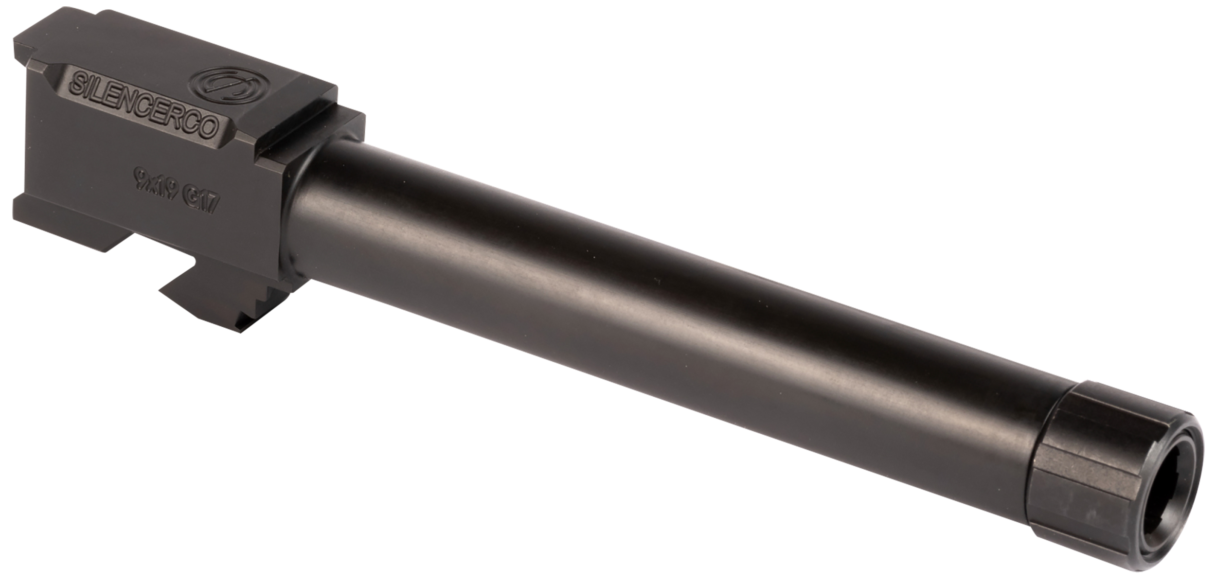 SilencerCo Threaded Barrel for Glock 17 Nitride Finish