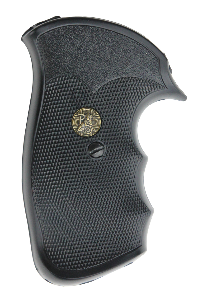Pachmayr Gripper Black Rubber Grip for SW N Frame Revolvers
