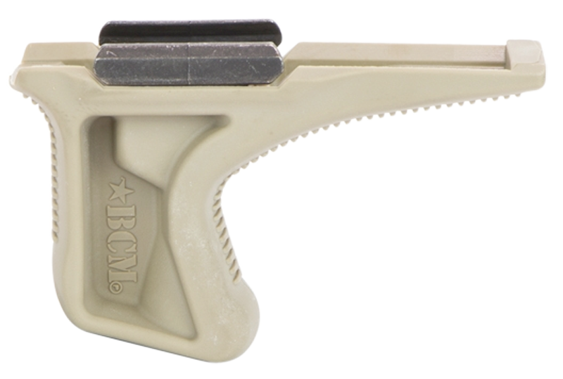 BCM Polymer Angled Grip FDE for Picatinny Rails