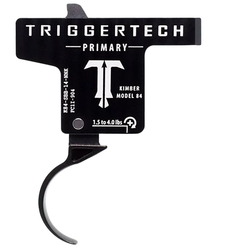 TriggerTech Kimber M84 Black Curved Trigger 1.5 lbs