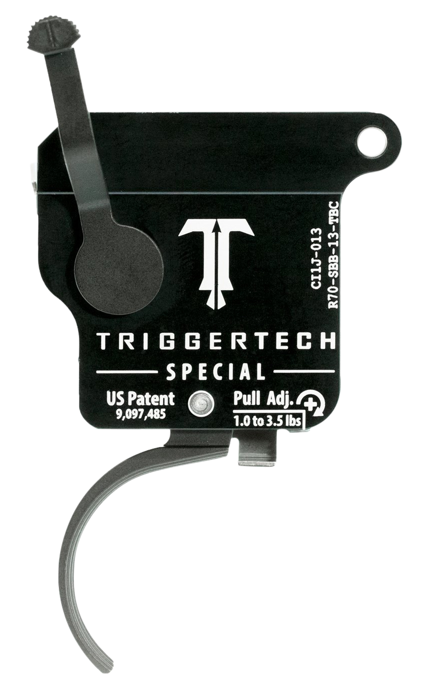 TriggerTech Special Remington 700 Curved Trigger Black
