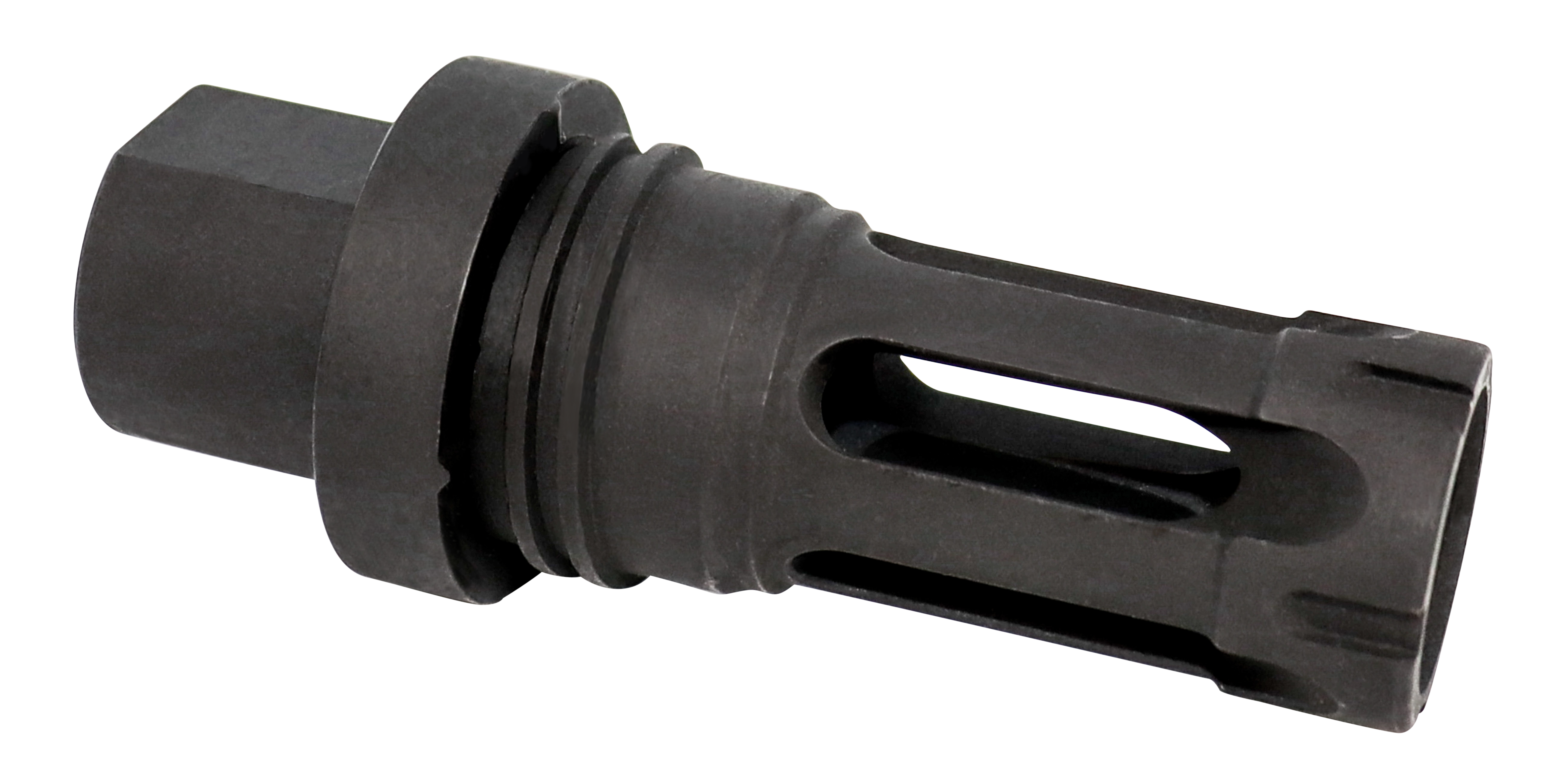 Yankee Hill Phantom 30 Cal Flash Hider M14x1 LH Black Steel