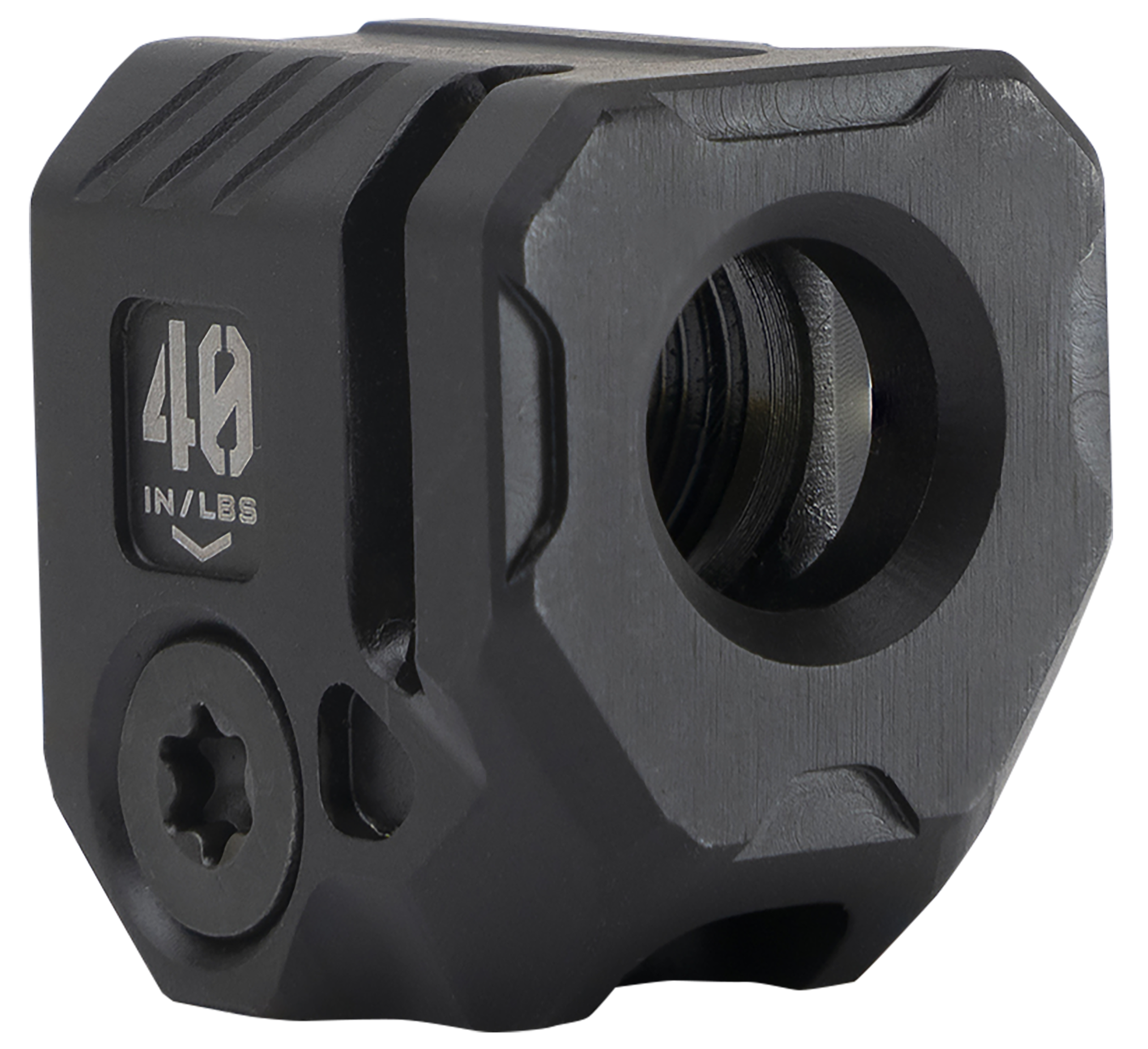 Strike Industries Micro Threaded 9mm Compensator Black Steel