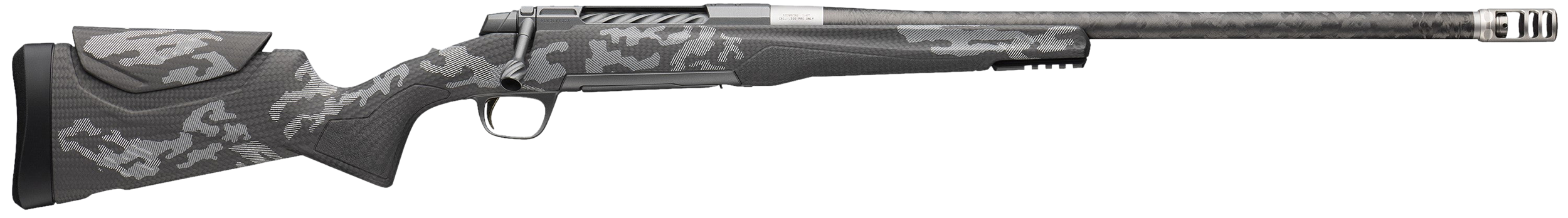 Browning X-Bolt 2 Mountain Pro SPR Bolt Action Rifle 300 Winchester Magnum 22" Carbon Fiber Threaded Barrel Gray Cerakote Frame Gray/Black Adjustable Comb Stock