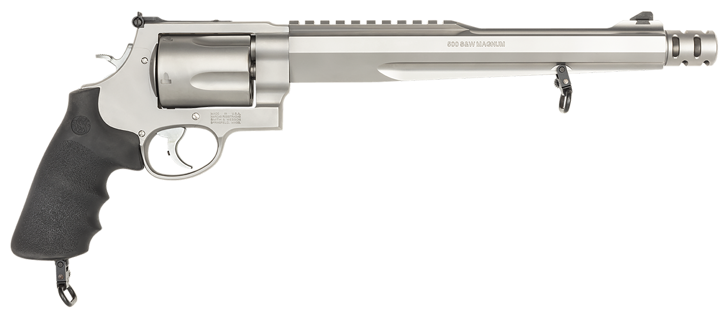 Smith & Wesson Model 500 Performance Center 500 S&W Mag 10.5" Barrel Stainless Steel Revolver