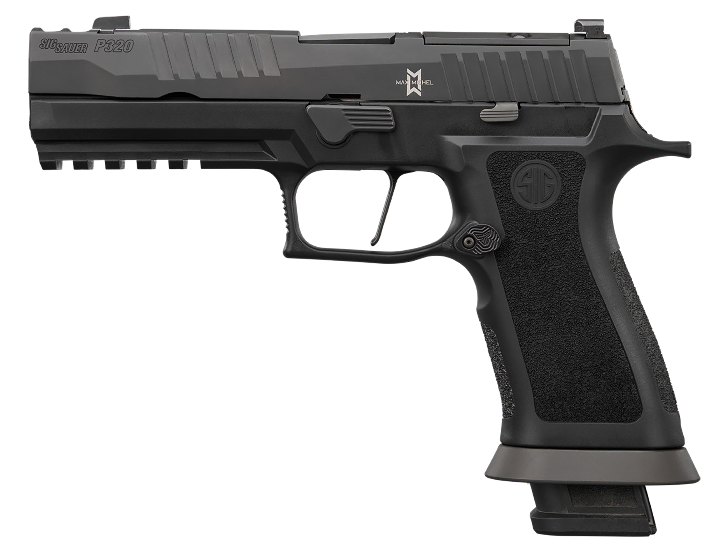 SIG Sauer - 320XF9MAXM10 - P320XF M.O.D. 3.9 9mm Luger 10+1 Black Optic Ready Pistol