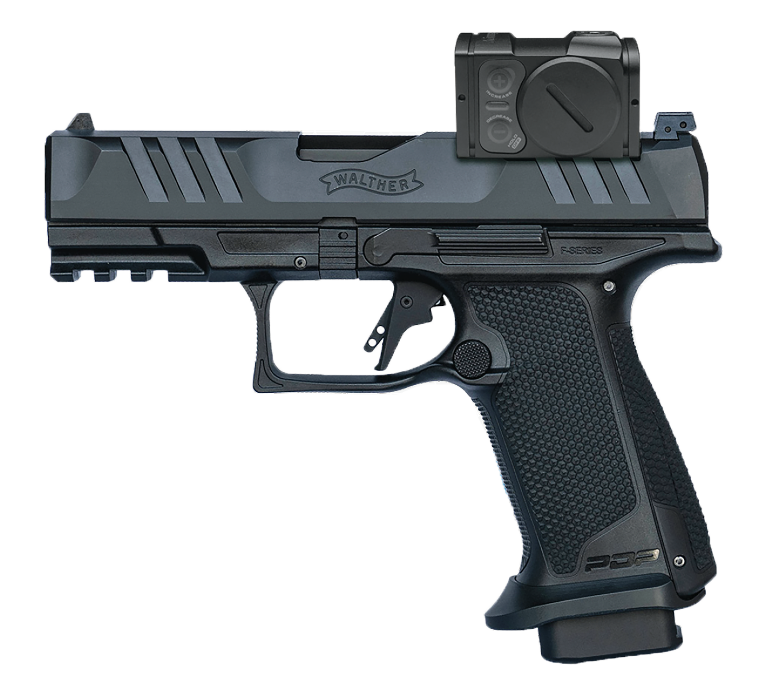Walther Arms - 4797058 - PDP F?Series Pro 9mm Luger 4 Semi Auto 10+1 Black Pistol