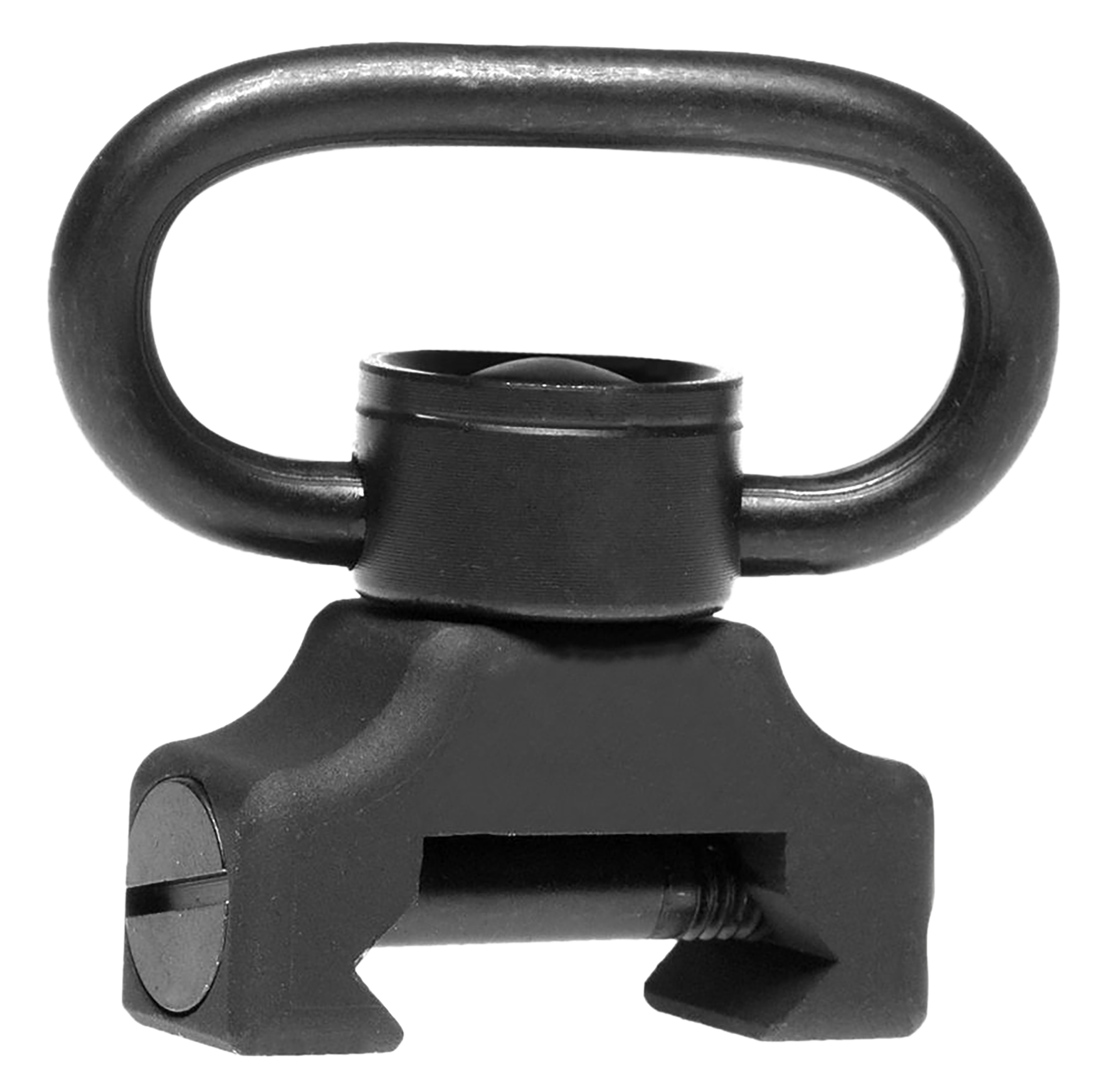Troy Industries QD360 Black Steel Rail Mount with Swivel
