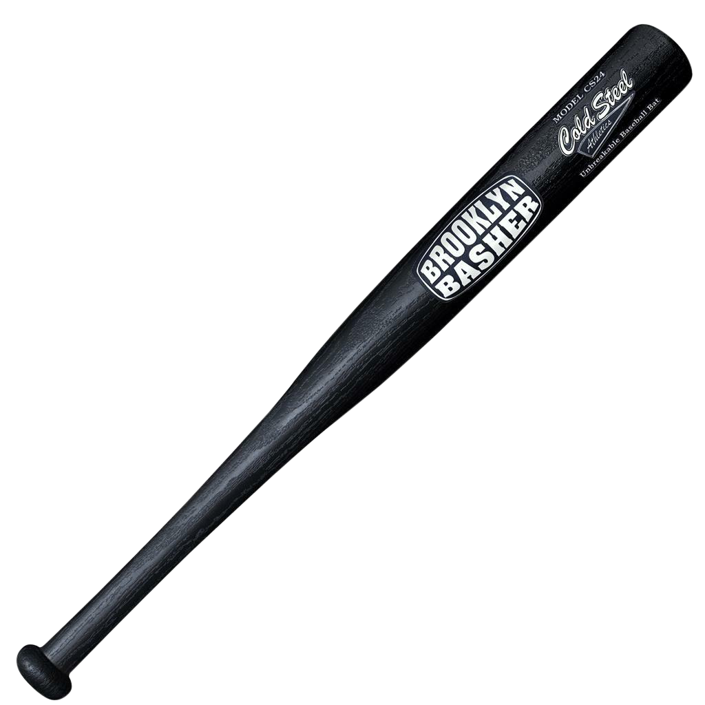 Cold Steel Brooklyn Basher Black Polypropylene Bat 24 Inch