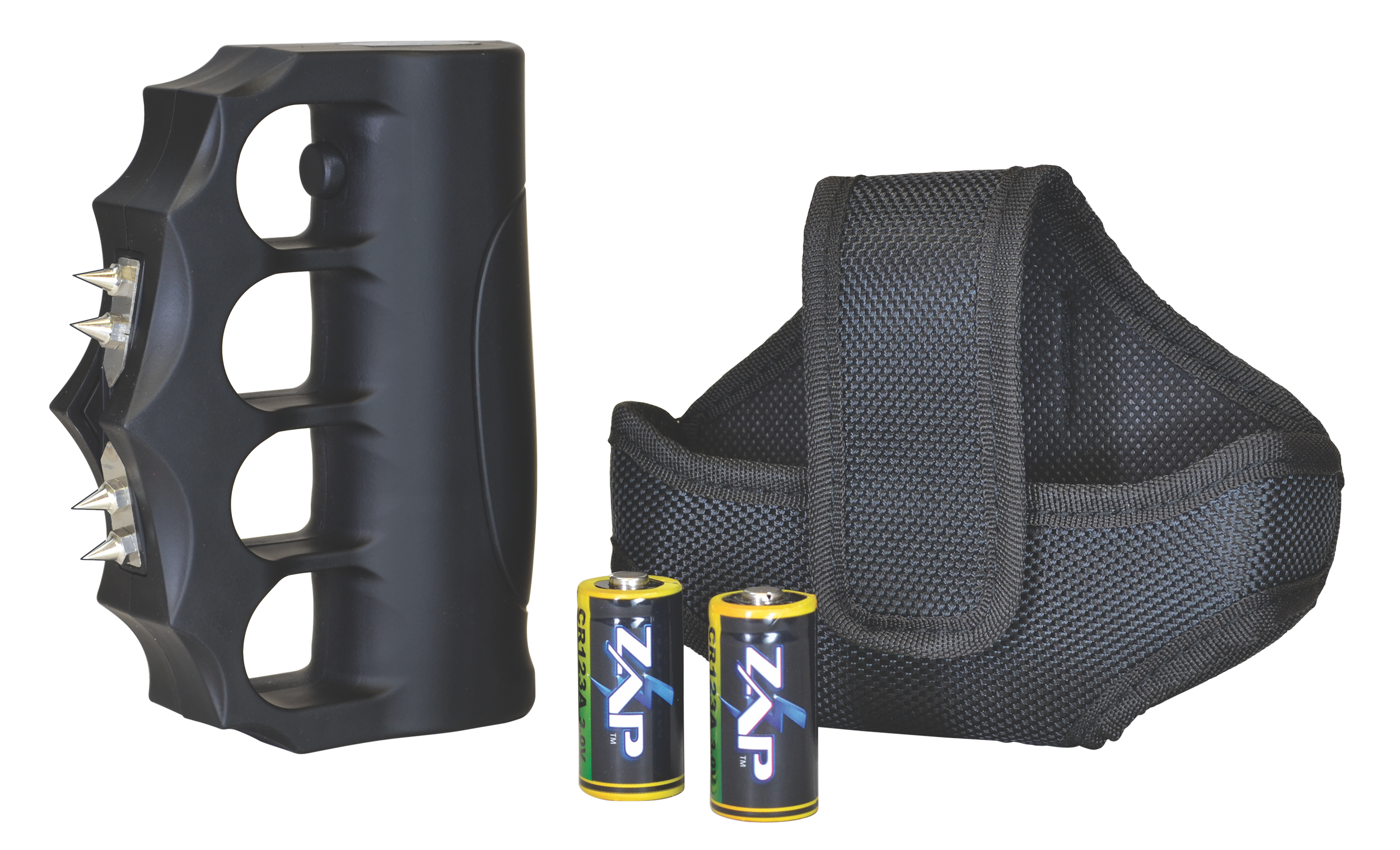 PSP Zap Blast Knuckles Extreme Black Rubber Close Contact Defense