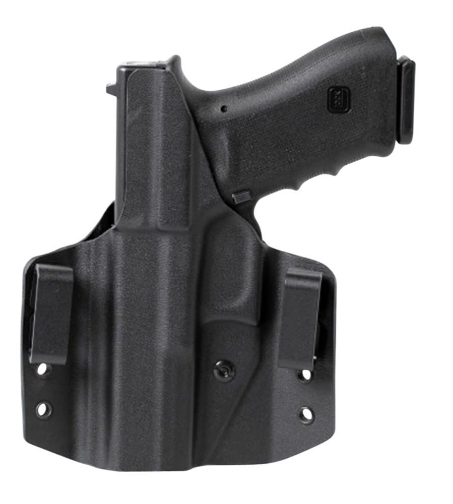 Uncle Mike's CCW Ruger SR Compact Boltaron OWB Holster Right, Black - 54CCW41BGR