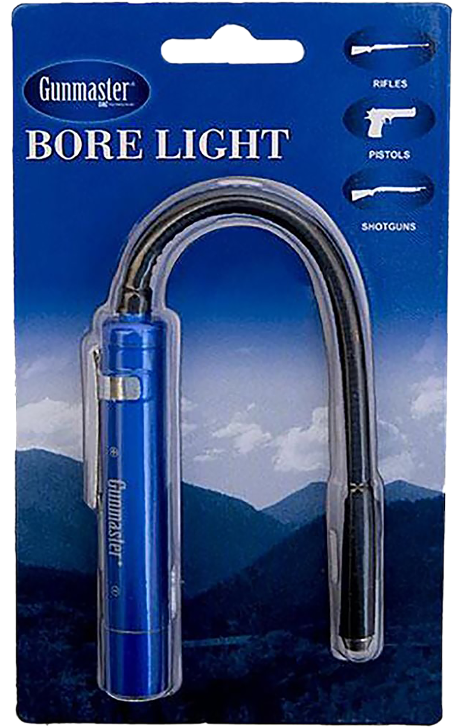 GunMaster Flex Bore Light with White LED and AAA Battery